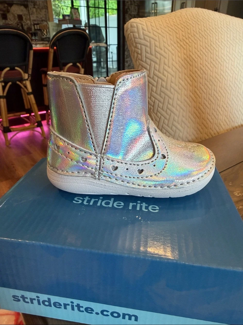 NEW! Stride Rite Soft Motion Gigi Baby Boot Size 3
